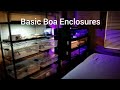 Basic Boa Enclosures