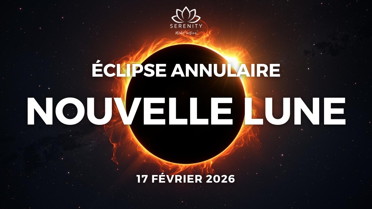 🌑 NOUVELLE LUNE en Verseau du 17 Février 2026 — Le Grand Reset a commencé - Éclipse l'Anneau de Feu