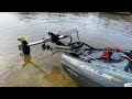 Kayak MOTOR First Impressions!! (Newport NK180)