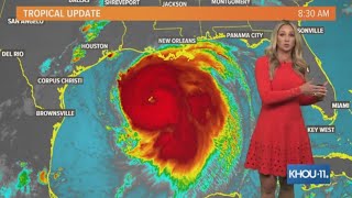 Hurricane Laura 8:35 a.m. Wednesday update | Laura is now a major Category 3 hurricane