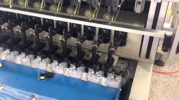 12 Spindle automatic winding machine with automatic tape SHL212-12