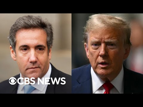 Trumps defense questions Cohens credibility at hush money trial