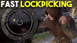 Level Up LOCKPICKING FAST  Kingdom Come Deliverance TUTORIAL