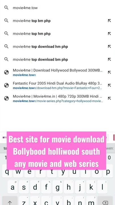 best site for movie and web series download