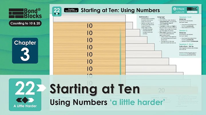 22) Starting at Ten: Numbers_a little harder