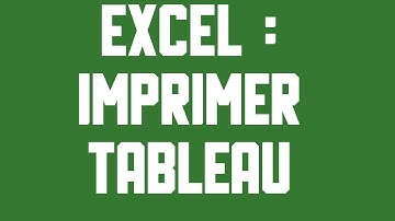 Imprimer son tableau Excel 2013 S01E14