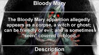 Real Life Myths - Bloody Mary