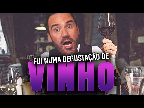 FUI NUMA DEGUSTAÇÃO DE VINHO - STAND UP DIOGO PORTUGAL