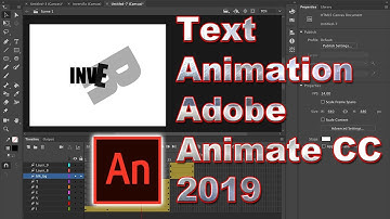 Text Animation using Adobe Animate CC 2019