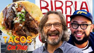 Marc Maron Eats Amazing Birria Tacos at a Laundromat | Tacos Con Todo