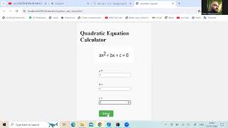 Mathematics with Computer Science||Quadratic Equation Calculator||😎 screenshot 5