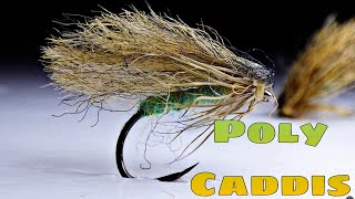 Fly tying POLY CADDIS by Jorge G. Huertes