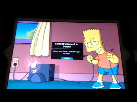 Simpsons tapped out error