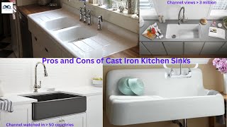 Pros and Cons of Cast Iron Kitchen Sinks | Cast Iron Kitchen Sink Review