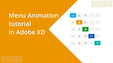 Tutorial 1 | Menu Animation | Adobe XD