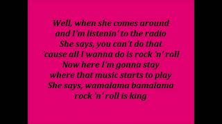 Electric Light Orchestra - Rock 'N' Roll Is King (Lyrics)