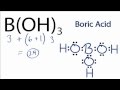 B(OH)3 Lewis Structure Concepts