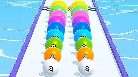 Ball Run 2048 | All Levels Gameplay Android,iOS (Level 279 - 307) lnfinity High