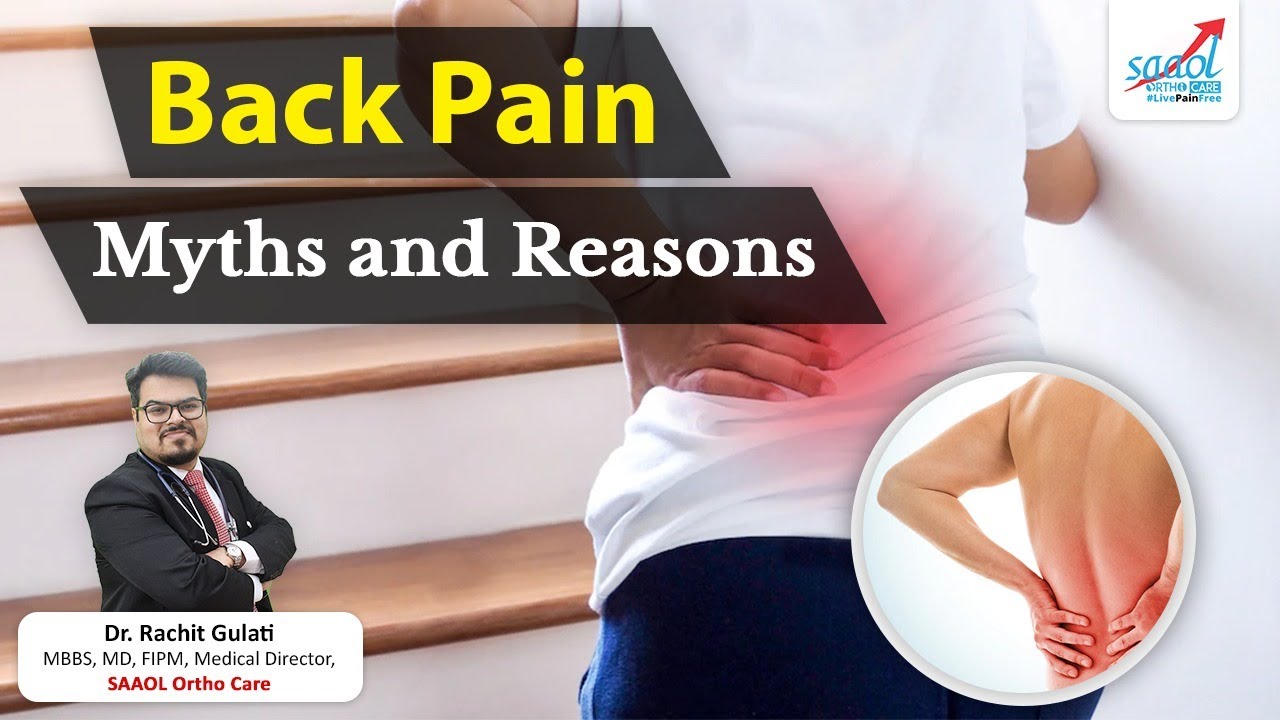 Back Pain Myths & Reasons | Dr. Rachit Gulati | SAAOL Ortho Care - YouTube