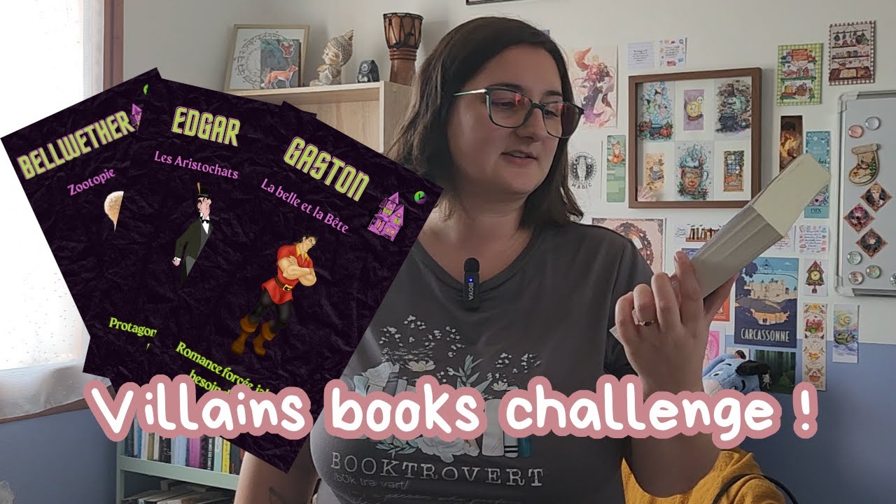 Ma PAL du Villains Books Challenge 2025