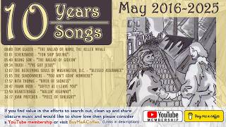 TSV - 10 Songs, 10 Years, May 2016-2025 [60s-80s Kids Folk Christian Soul Song-poem Pop]