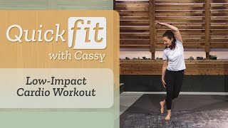 Low-Impact Cardio Workout | Quick Fit with Cassy