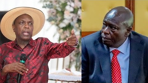 MTU ANAFATA GACHAGUA HANA AKILI"FURIOUS UHURU KENYATTA POINTMAN LECTURES GACHAGUA SUPPORTERS !!