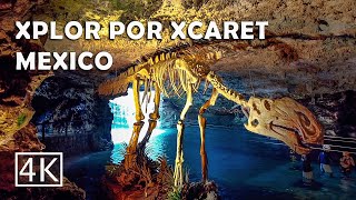 [4K] Incredible Cave in Cancun - Mexico - Xplor Por Xcaret - Walking Tour
