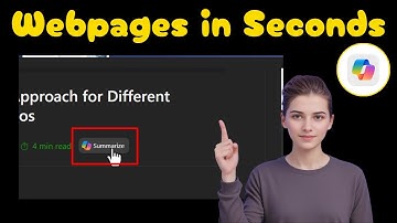 How to Use Copilot AI to Summarize a Webpage - For Beginners