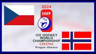 ČESKO VS NORSKO |MS V HOKEJI 2024 |NHL 24 |PS5