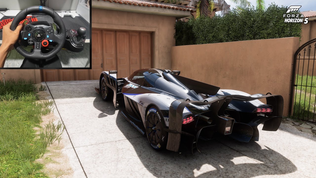 Aston Martin Valkyrie AMR Pro (1000HP)  - ForzaHorizon5 - Logitech G29 Steering Wheel gameplay