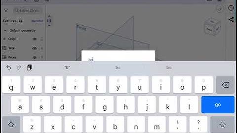 Assembly Using Fasten Mate with Onshape (iPad)
