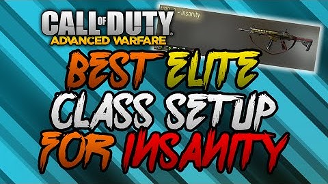 Advanced Warfare- Best ELITE "HBRa3- INSANITY" Class Setup (COD AW Elite Weapon Class Setup)