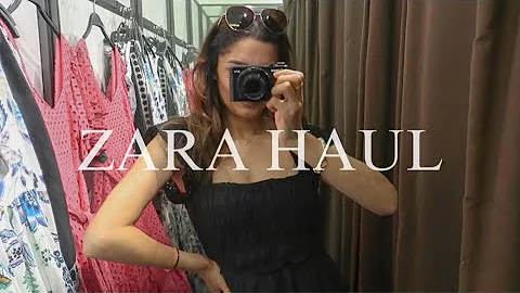 ZARA HAUL 2022 Spring SHOPPING with me | The Allure Edition