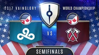 Tribe (NA) VS Cloud9 (NA)  Razer 2017 Vainglory World Championship  Semifinals