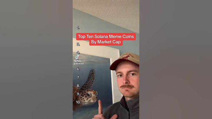 Top Ten Solana Meme Coins By Market Cap #solana #memecoins #bonk #dogwifhat #popcat #crypto