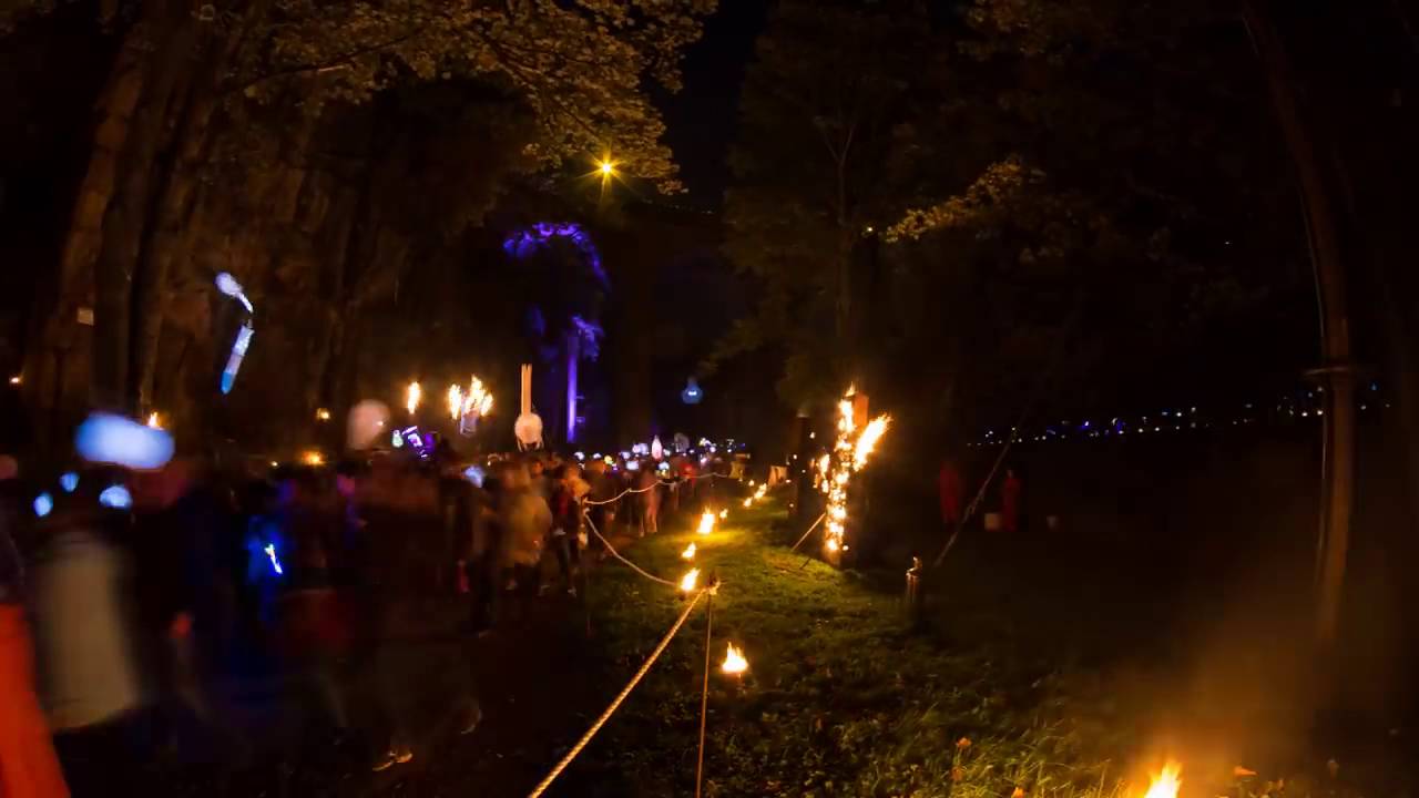 Timelapse Lantern parade, New Mills YouTube