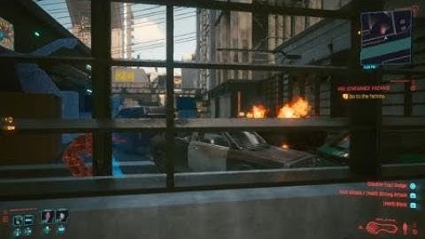 Cyberpunk 2077 spawn car trick