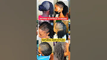 MITINDO YA NYWELE ZA MKONO Natural Hair Styles Viralvideo Trending Naturalhair Trending Locs 