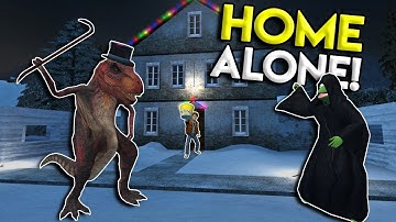 HOME ALONE TRAP CHALLENGE! - Garrys Mod Roleplay Gameplay - Gmod Multiplayer Sandbox