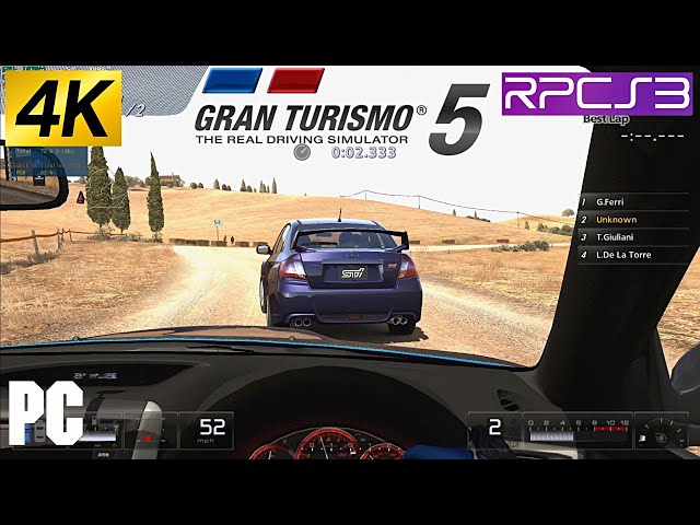 Gran Turismo 5, Gran Turismo 6, Wipeout HD, God of War 3 and more running  on PC via the latest RPCS3