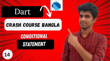Conditional Operator|| Dart Programming Bangla Tutorial || The Flutter Developer2024