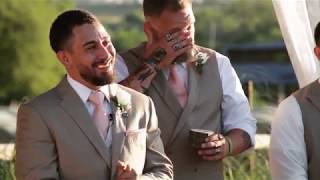 Best groom reaction ever!