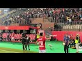 احتفال صلاح محسن عقب هدفه في مرمى الزمالك بلقاء القمة احتفال صلاح محسن عقب هدفه في مرمى الزمالك بلقاء القمة