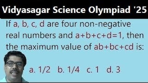 #VSO216, Layer 3, Find Maximum Value | Vidyasagar Science Olympiad | Silverzone Olympiad | NMMS 2025