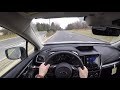 2020 Subaru Crosstrek Limited POV Drive