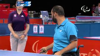 Table Tennis - TPE versus EGY - Men's Singles - Class 5 Group C - London 2012 Paralympic Games