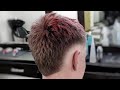 Mohawk fade в технике Banxi