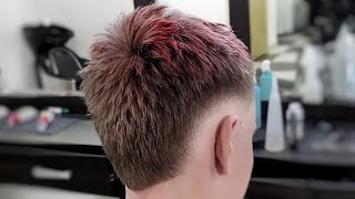 Mohawk fade в технике Banxi