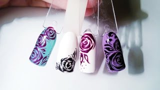 Дизайн Ногтей по мокрому фону✦Абстрактная роза✦Ksana Groza. Nail Art Blog Дизайн Ногтей по мокрому фону✦Абстрактная роза✦Ksana Groza. Nail Art Blog